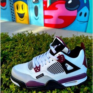 Women sz 8 Air Jordan 4 retro Paris St Germain Paname men sz 6.5 New wit…